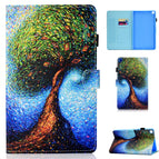 For Samsung Galaxy Tab A7 Lite 8.7 (2021) T220 / Abstract Tree