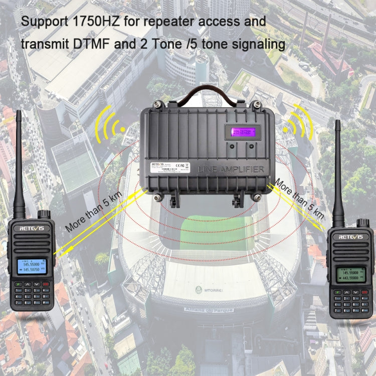RETEVIS RT85 EU Frequency 136.000-174.000MHz+400.000-470.000MHz 200CHS Dual Band Digital Two Way Radio Handheld Walkie Talkie, RT85 EU Frequency