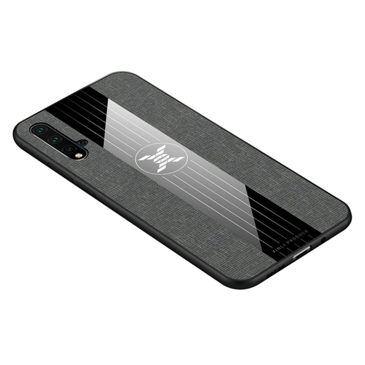 XINLI Stitching Cloth Textue Shockproof TPU Protective Case
