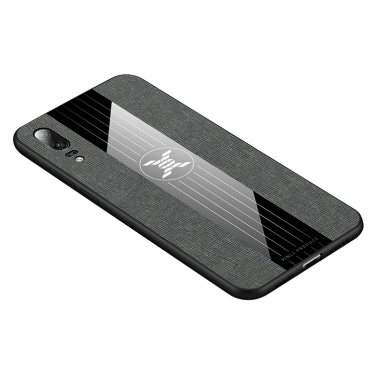 XINLI Stitching Cloth Textue Shockproof TPU Protective Case