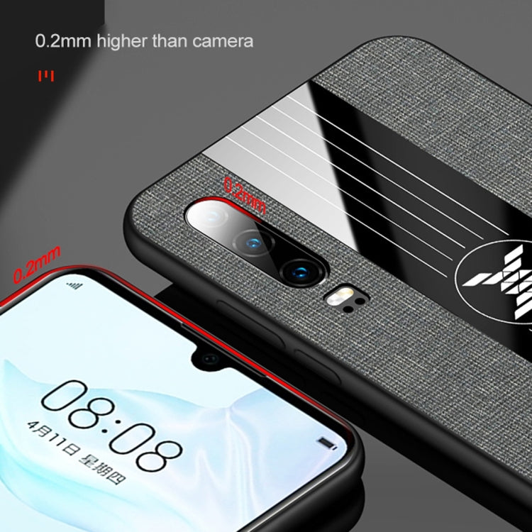 XINLI Stitching Cloth Textue Shockproof TPU Protective Case