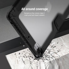 NILLKIN Bumper Horizontal Flip Leather Case with Pen Slot & Holder, For iPad 10.2 2021 / 2020 / 2019