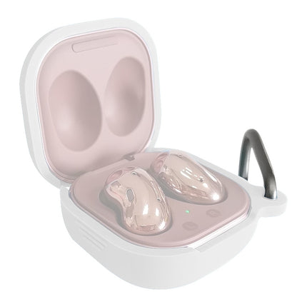 For Samsung Galaxy Buds Live / Pro Bluetooth Earphone Silicone Protective Case with Hook