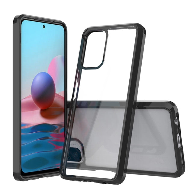 Shockproof Scratchproof TPU + Acrylic Protective Case, For Xiaomi Redmi Note 10, For Xiaomi Redmi Note 10 Pro