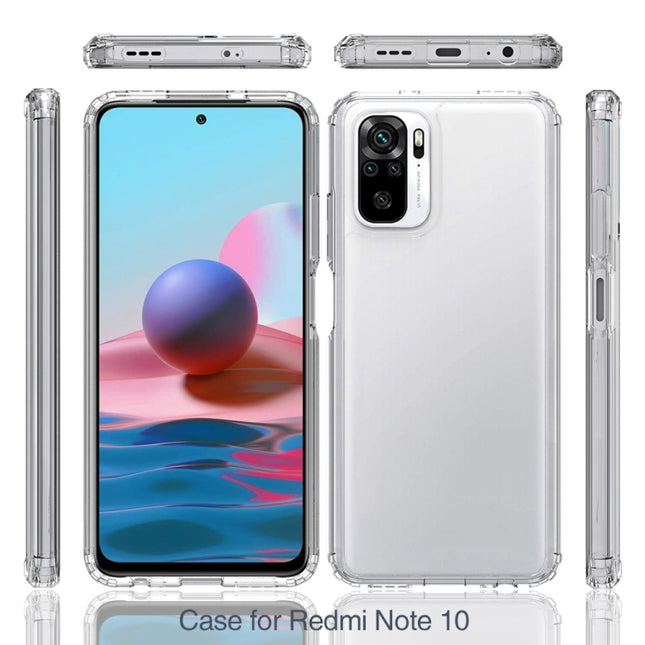 Shockproof Scratchproof TPU + Acrylic Protective Case, For Xiaomi Redmi Note 10, For Xiaomi Redmi Note 10 Pro