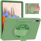 For Samsung Galaxy Tab S8+ / Tab S8 Plus /  Tab S7 FE / Tab S7+ SM-T970 / Green