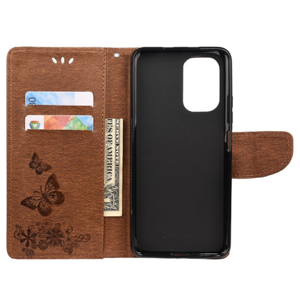 Butterflies Embossing Horizontal Flip Leather Case with Holder & Card Slots & Wallet, For Xiaomi Redmi Note 10S