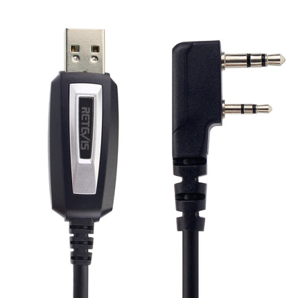 RETEVIS TK3107 2-poliger USB-Programmierkabeladapter Schreibfrequenzleitung, TK3107