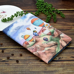 Colored Drawing Horizontal Flip Leather Case with Holder & Card Slots & Pen Slot & Sleep / Wake-up Function, For iPad 10.2 2021 / 2020 / 2019