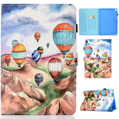 Colored Drawing Horizontal Flip Leather Case with Holder & Card Slots & Pen Slot & Sleep / Wake-up Function, For iPad 10.2 2021 / 2020 / 2019