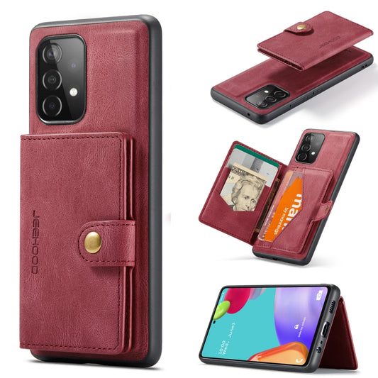 JEEHOOD Retro Magnetic Detachable Protective Case with Wallet & Card Slot & Holder, For Samsung Galaxy A32 5G, For Samsung Galaxy S20 FE, For Samsung Galaxy S20, For Samsung Galaxy S20+