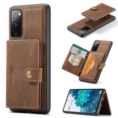 JEEHOOD Retro Magnetic Detachable Protective Case with Wallet & Card Slot & Holder, For Samsung Galaxy A32 5G, For Samsung Galaxy S20 FE, For Samsung Galaxy S20, For Samsung Galaxy S20+