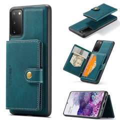 JEEHOOD Retro Magnetic Detachable Protective Case with Wallet & Card Slot & Holder, For Samsung Galaxy A32 5G, For Samsung Galaxy S20 FE, For Samsung Galaxy S20, For Samsung Galaxy S20+