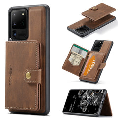 JEEHOOD Retro Magnetic Detachable Protective Case with Wallet & Card Slot & Holder, For Samsung Galaxy S20 Ultra 5G, For Samsung Galaxy Note20 Ultra, For Samsung Galaxy S21 FE, For OnePlus 9 Pro