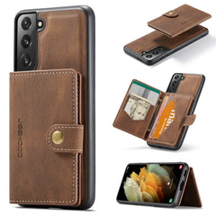 JEEHOOD Retro Magnetic Detachable Protective Case with Wallet & Card Slot & Holder, For Samsung Galaxy S20 Ultra 5G, For Samsung Galaxy Note20 Ultra, For Samsung Galaxy S21 FE, For OnePlus 9 Pro