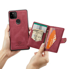 JEEHOOD Retro Magnetic Detachable Protective Case with Wallet & Card Slot & Holder, For Google Pixel 5A 5G, For Sony Xperia 10 III, For Xiaomi Redmi K40