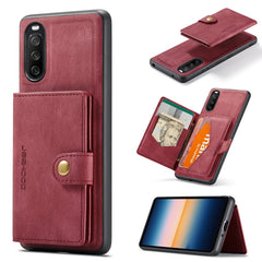 JEEHOOD Retro Magnetic Detachable Protective Case with Wallet & Card Slot & Holder, For Google Pixel 5A 5G, For Sony Xperia 10 III, For Xiaomi Redmi K40