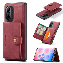 JEEHOOD Retro Magnetic Detachable Protective Case with Wallet & Card Slot & Holder, For Google Pixel 5A 5G, For Sony Xperia 10 III, For Xiaomi Redmi K40