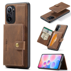 JEEHOOD Retro Magnetic Detachable Protective Case with Wallet & Card Slot & Holder, For Google Pixel 5A 5G, For Sony Xperia 10 III, For Xiaomi Redmi K40