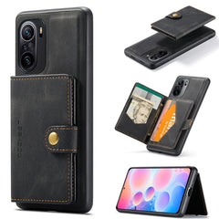 JEEHOOD Retro Magnetic Detachable Protective Case with Wallet & Card Slot & Holder, For Google Pixel 5A 5G, For Sony Xperia 10 III, For Xiaomi Redmi K40