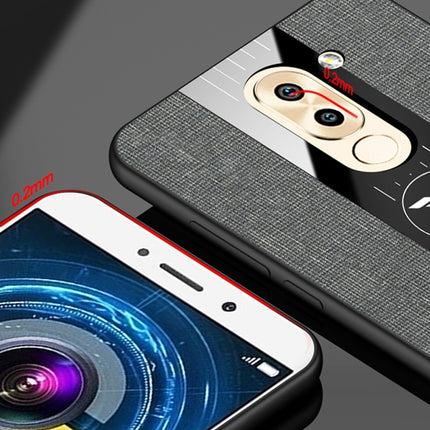 XINLI Stitching Cloth Textue Shockproof TPU Protective Case with Ring Holder, For Huawei Honor 6X, For Huawei Honor 7C / Enjoy 8, For Huawei Honor 10 Lite, For Huawei Honor 20