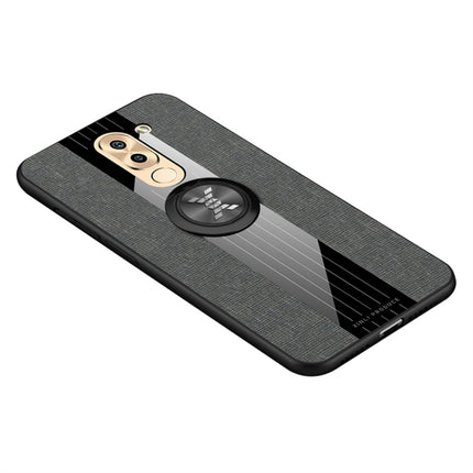 XINLI Stitching Cloth Textue Shockproof TPU Protective Case with Ring Holder, For Huawei Honor 6X, For Huawei Honor 7C / Enjoy 8, For Huawei Honor 10 Lite, For Huawei Honor 20