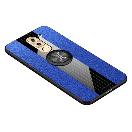 XINLI Stitching Cloth Textue Shockproof TPU Protective Case with Ring Holder, For Huawei Honor 6X, For Huawei Honor 7C / Enjoy 8, For Huawei Honor 10 Lite, For Huawei Honor 20