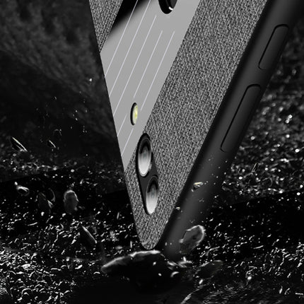 XINLI Stitching Cloth Textue Shockproof TPU Protective Case with Ring Holder, For Huawei Enjoy 8 Plus, For Huawei Enjoy 9, For Huawei Enjoy 9e, For Huawei Enjoy 9 Plus