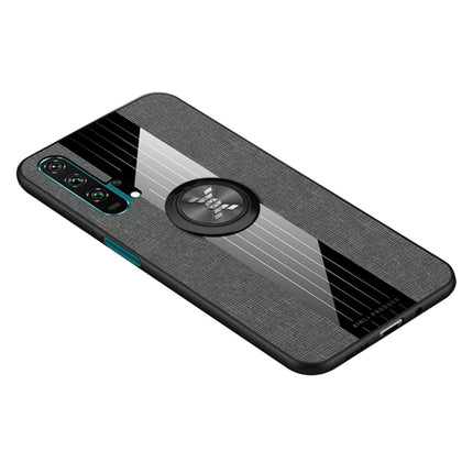 XINLI Stitching Cloth Textue Shockproof TPU Protective Case with Ring Holder, For Huawei Honor 20 Pro, For Huawei Honor 7X, For Huawei Honor 8X, For Huawei Honor 9X