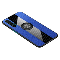 XINLI Stitching Cloth Textue Shockproof TPU Protective Case with Ring Holder, For Huawei Honor 20 Pro, For Huawei Honor 7X, For Huawei Honor 8X, For Huawei Honor 9X