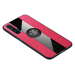 XINLI Stitching Cloth Textue Shockproof TPU Protective Case with Ring Holder, For Huawei Honor 20 Pro, For Huawei Honor 7X, For Huawei Honor 8X, For Huawei Honor 9X