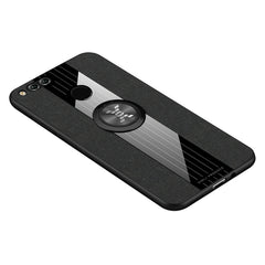 XINLI Stitching Cloth Textue Shockproof TPU Protective Case with Ring Holder, For Huawei Honor 20 Pro, For Huawei Honor 7X, For Huawei Honor 8X, For Huawei Honor 9X
