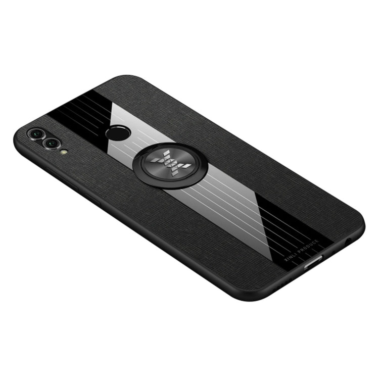 XINLI Stitching Cloth Textue Shockproof TPU Protective Case with Ring Holder, For Huawei Honor 20 Pro, For Huawei Honor 7X, For Huawei Honor 8X, For Huawei Honor 9X