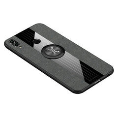 XINLI Stitching Cloth Textue Shockproof TPU Protective Case with Ring Holder, For Huawei Honor 20 Pro, For Huawei Honor 7X, For Huawei Honor 8X, For Huawei Honor 9X