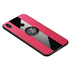 XINLI Stitching Cloth Textue Shockproof TPU Protective Case with Ring Holder, For Huawei Honor 20 Pro, For Huawei Honor 7X, For Huawei Honor 8X, For Huawei Honor 9X