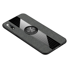XINLI Stitching Cloth Textue Shockproof TPU Protective Case with Ring Holder, For Huawei Honor 20 Pro, For Huawei Honor 7X, For Huawei Honor 8X, For Huawei Honor 9X