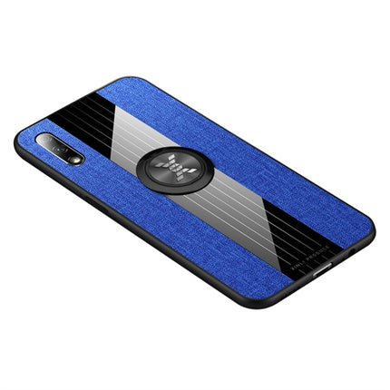 XINLI Stitching Cloth Textue Shockproof TPU Protective Case with Ring Holder, For Huawei Honor 20 Pro, For Huawei Honor 7X, For Huawei Honor 8X, For Huawei Honor 9X