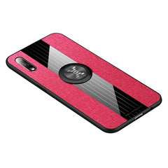 XINLI Stitching Cloth Textue Shockproof TPU Protective Case with Ring Holder, For Huawei Honor 20 Pro, For Huawei Honor 7X, For Huawei Honor 8X, For Huawei Honor 9X