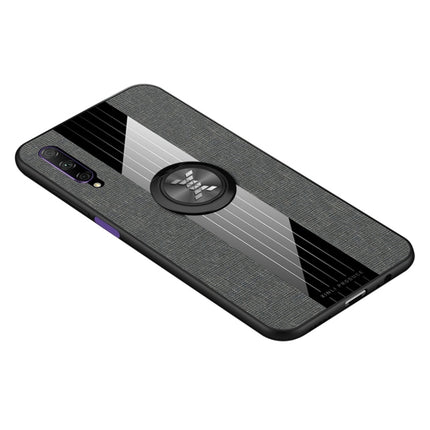 XINLI Stitching Cloth Textue Shockproof TPU Protective Case with Ring Holder, For Huawei Honor 9X Pro, For Huawei Honor 10, For Huawei Honor Play, For Huawei Honor View 10