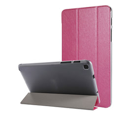 Silk Texture Three-fold Horizontal Flip Leather Case with Holder & Pen Slot, For Samsung Galaxy Tab A7 Lite 8.7 T220 / T225, For iPad Air 13 2024 / iPad Pro 12.9 2022 / 2021, For iPad Pro 11 (2021)