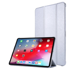 Silk Texture Three-fold Horizontal Flip Leather Case with Holder & Pen Slot, For Samsung Galaxy Tab A7 Lite 8.7 T220 / T225, For iPad Air 13 2024 / iPad Pro 12.9 2022 / 2021, For iPad Pro 11 (2021)