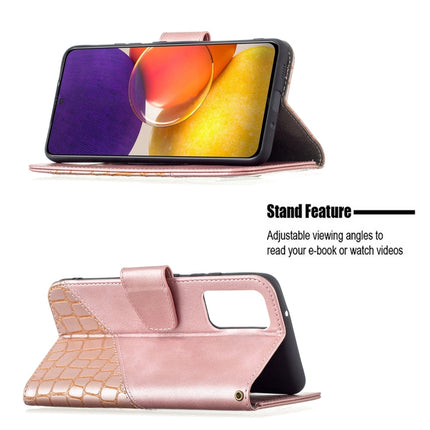 Matching Color Crocodile Texture Horizontal Flip PU Leather Case with Wallet & Holder & Card Slots, For Samsung Galaxy A82 5G