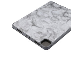 Marble Texture Horizontal Flip Leather Case with Three-folding Holder & Sleep / Wake-up Function, For iPad Pro 11 2022 / 2021