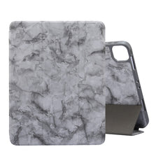 Marble Texture Horizontal Flip Leather Case with Three-folding Holder & Sleep / Wake-up Function, For iPad Pro 11 2022 / 2021