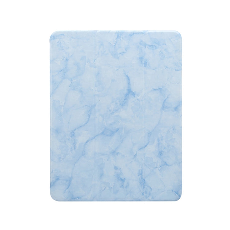 Marble Texture Horizontal Flip Leather Case with Three-folding Holder & Sleep / Wake-up Function, For iPad Pro 11 2022 / 2021