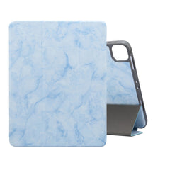 Marble Texture Horizontal Flip Leather Case with Three-folding Holder & Sleep / Wake-up Function, For iPad Pro 11 2022 / 2021