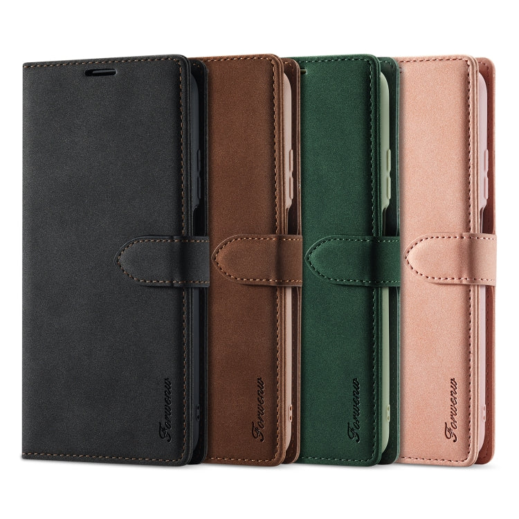 Forwenw F1 Series Matte Strong Magnetism Horizontal Flip Leather Case with Holder & Card Slots & Wallet & Photo Frame, For Xiaomi Poco M3 / Redmi 9T / 9 Power, For Xiaomi Poco X3 / X3 NFC / X3 Pro