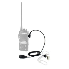 RETEVIS C9025 M 2 Pin PTT Air guide Noise Reduction Covert Acoustic Tube Earphone Microphone, C9025
