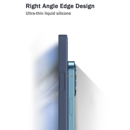 Solid Color Imitation Liquid Silicone Straight Edge Dropproof Full Coverage Protective Case, For vivo iQOO Pro, For vivo IQOO
