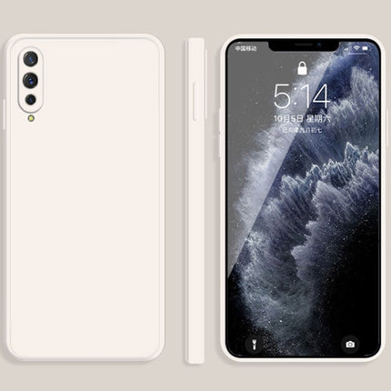 Solid Color Imitation Liquid Silicone Straight Edge Dropproof Full Coverage Protective Case, For vivo iQOO Pro, For vivo IQOO